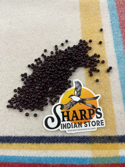 5/0 SEED BEAD DARK BROWN