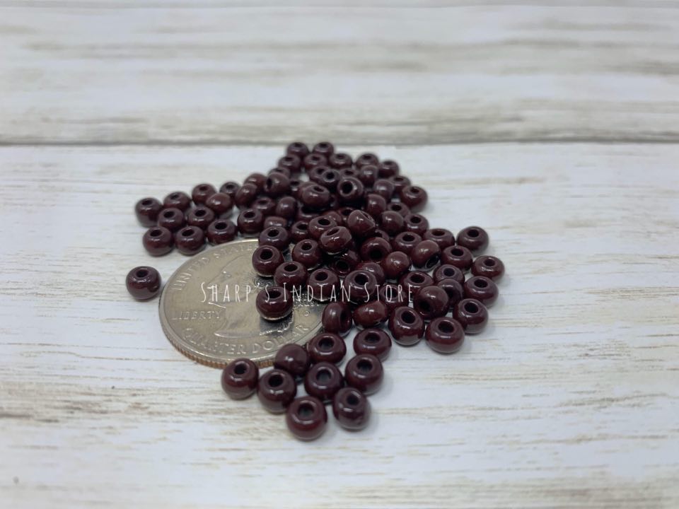 Preciosa Round Seed Bead/Pony Bead 2/0 5.5-Inch Tube - Opaque